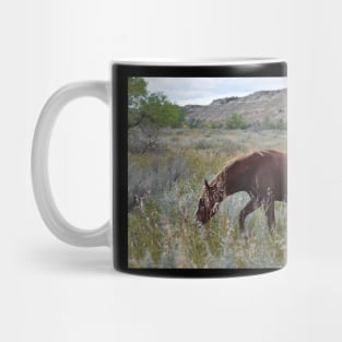 Brown Wild Horse Mug